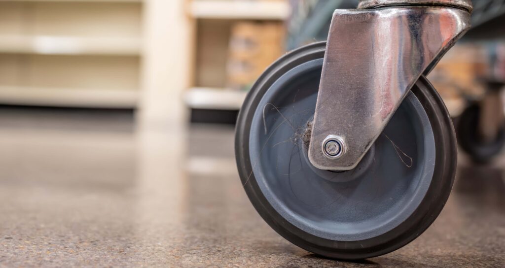 Assessing Office Chair Wheel Condition Before Cleaning